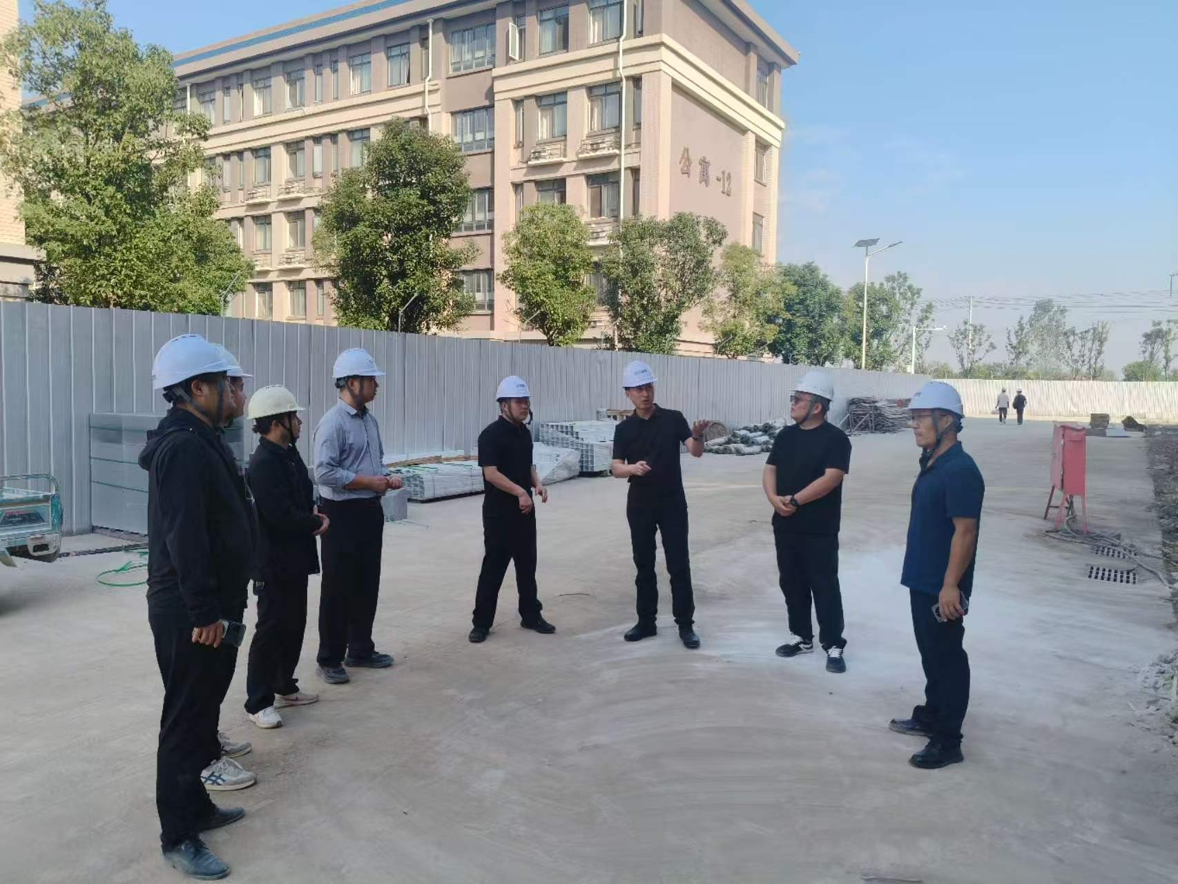 深耕基建提质 夯实育人根基 春来教育集团规划建设部领导莅临BG大游集团官方网站专项指导基建赋能高质量发展工作