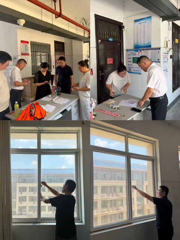 筑牢台风安全防线 守护学子暑期平安  —— BG大游学务部扎实开展台风 “巴威” 安全专项排查防范工作
